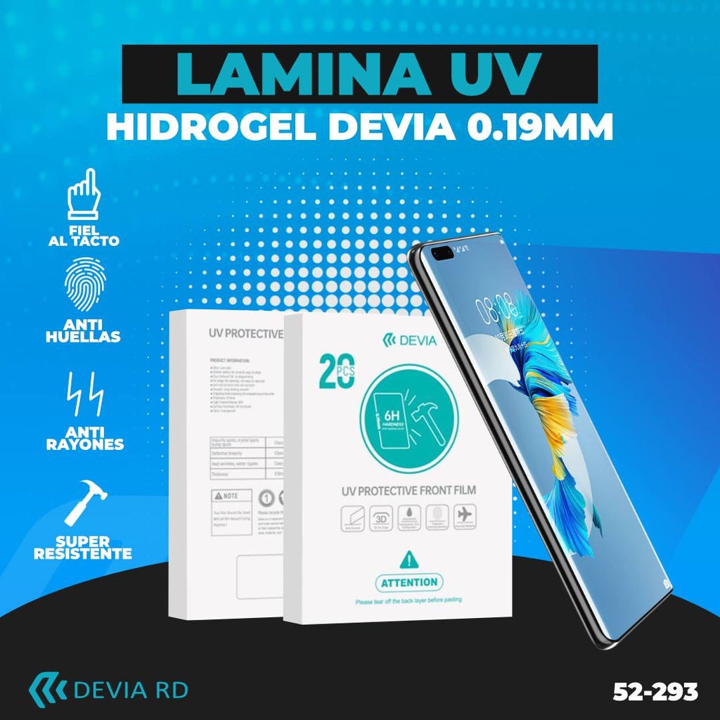 DEVIA UV PROTECTIVE FRONT FILM ANDROID CURVE